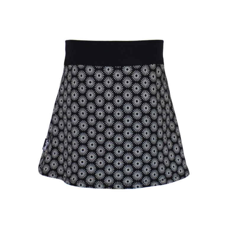 falda infantil elastica negra